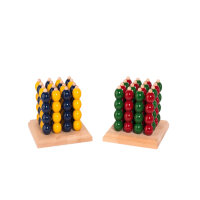 Vier gewinnt 3D  blau /gelb