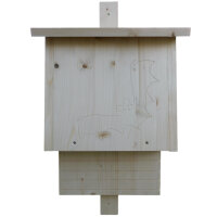 Fledermauskasten fertig montiert