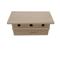 Nistkasten Spatzenhaus 3-er Kolonie