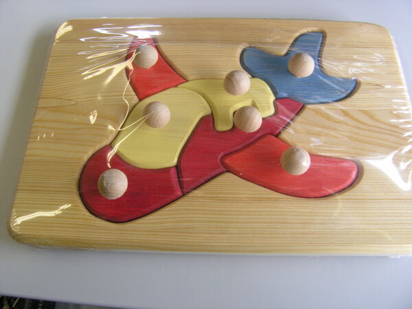 Holzpuzzle "Flugzeug"