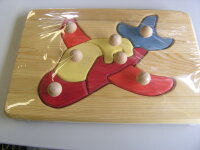 Holzpuzzle "Flugzeug"