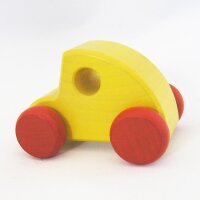 Holzauto Käfer Gelb
