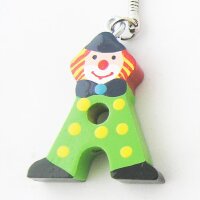 Schlüsselanhänger Buchstabe Clown