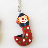 Schlüsselanhänger Buchstabe Clown