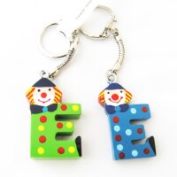 Schlüsselanhänger Buchstabe Clown