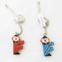 Schlüsselanhänger Buchstabe Clown