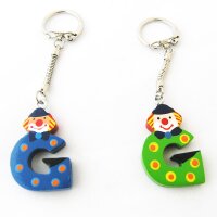 Schlüsselanhänger Buchstabe Clown