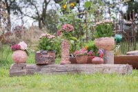 Übertopf "Pflanzkugel" Welle (18,00 cm)