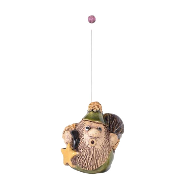 Wichtel "Ilona" am Band grün