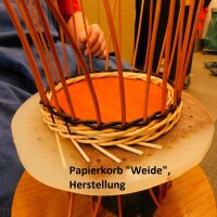 Papierkorb "Weide"