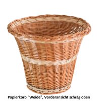 Papierkorb "Weide"