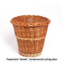 Papierkorb "Weide"