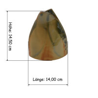 Vase "Bischofsmütze" grün