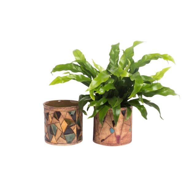 Übertopf bemalt Puzzle