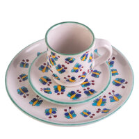 Teller 12,50 cm "Schmetterlinge"