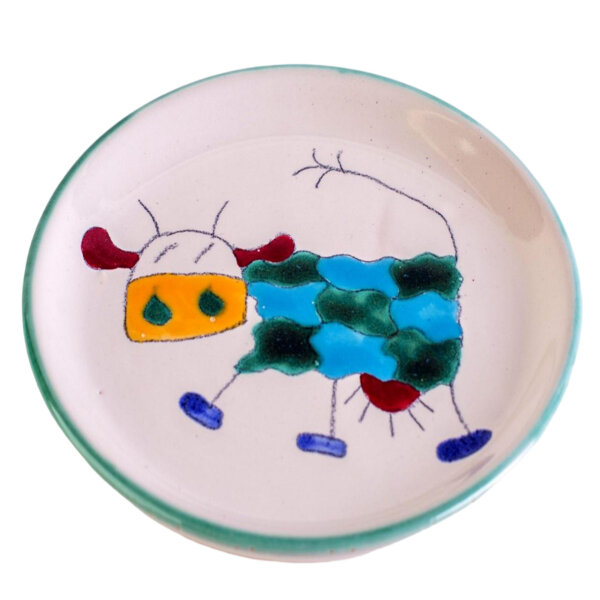 Teller 15,50 cm "Kuh Olivia"