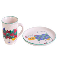 Teller 15,50 cm "Kuh Olivia"