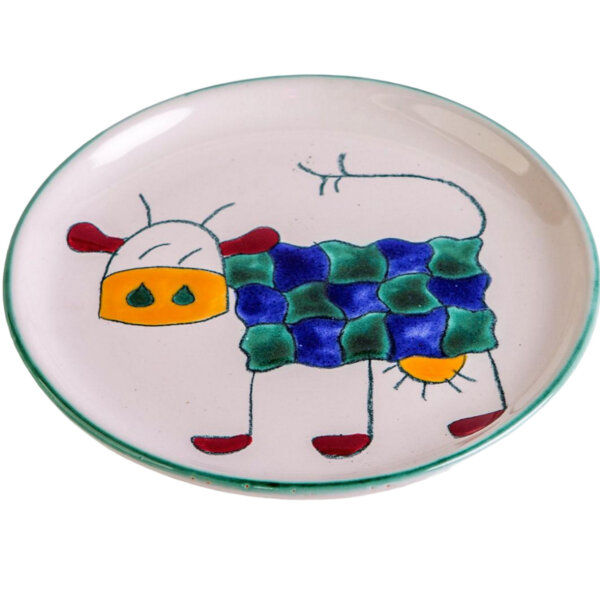 Teller 19,50 cm "Kuh Olivia"
