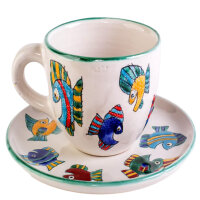 Teller 19,50 cm "Fische"