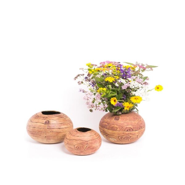 Vase "Blumenkugel" Schnecke (8,50 cm)