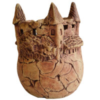 Windlicht "Lichterkugel" Burg klein