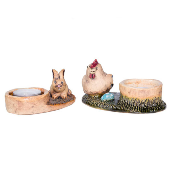 Teelichthalter "Huhn"