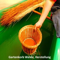 Gartenkorb Weide