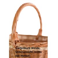 Gartenkorb Weide