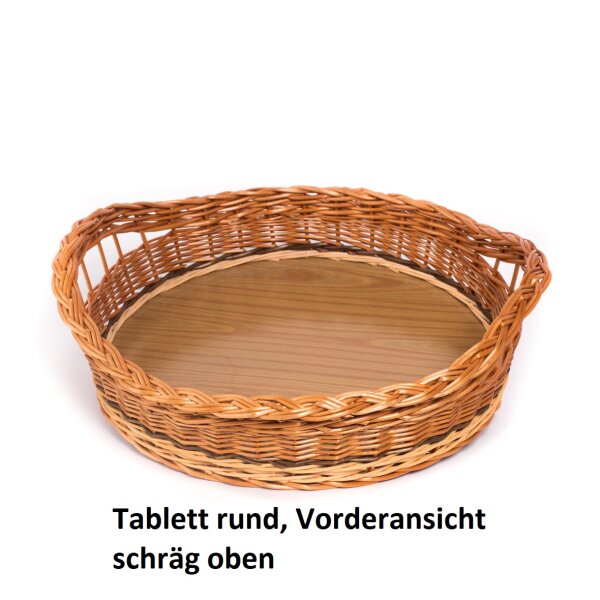 Tablett rund