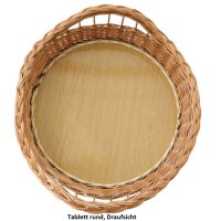 Tablett rund