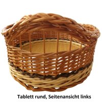 Tablett rund