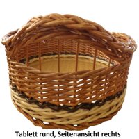 Tablett rund