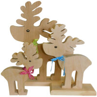 Elch " Rudi" 30 cm  Natur