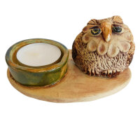 Teelichthalter "Eule"