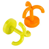 1 Stück Deckenhaken, 3-fach orange