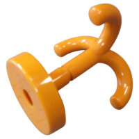 1 Stück Deckenhaken, 3-fach orange