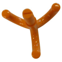 50 Stück Deckenhaken, 3-fach orange