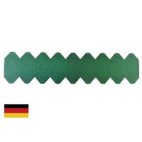 1 Streifen Dachschindeln Schiefer  (55 mm) - First grün