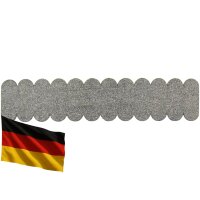 1 Streifen Dachschindeln Rund (41 mm) - First grau
