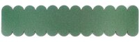 1 Streifen Dachschindeln Rund (41 mm) - First grün