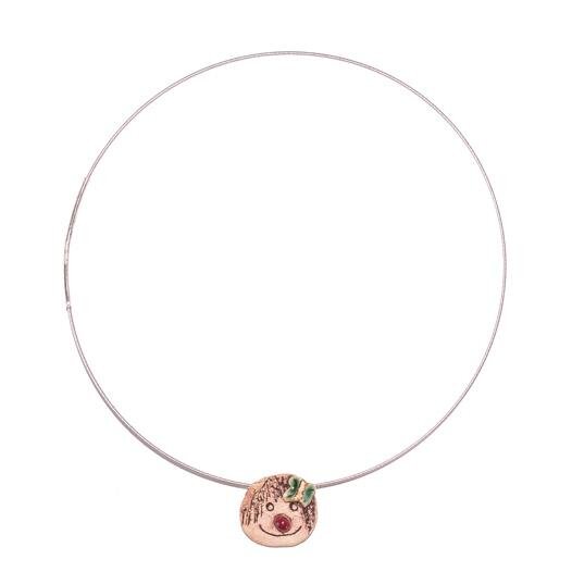 1 Stück Schmunzelstein Halskette