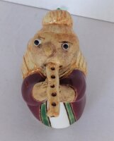 Engel "Ilona" mit Flöte rot