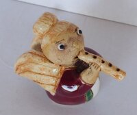 Engel "Ilona" mit Flöte rot