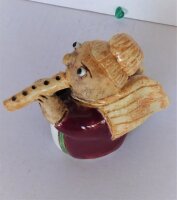 Engel "Ilona" mit Flöte rot