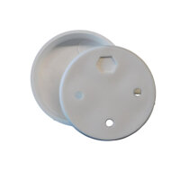 10 Stück Wandhaken, 2-fach weiß