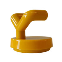 25 Stück Wandhaken, 2-fach gelb