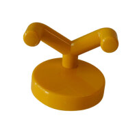 25 Stück Wandhaken, 2-fach gelb