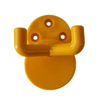 50 Stück Wandhaken, 2-fach gelb