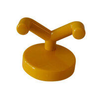 50 Stück Wandhaken, 2-fach gelb