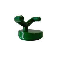 1 Stück Wandhaken, 2-fach grün